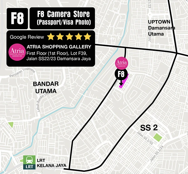 passport visa photo near me inside atria shopping gallery damansara jaya damansara utama google map location